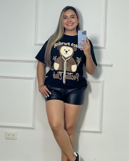 oversize oso palmera